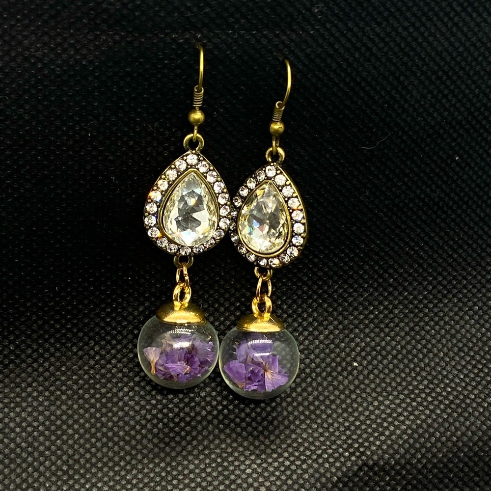 Handmade Cinderella earrings